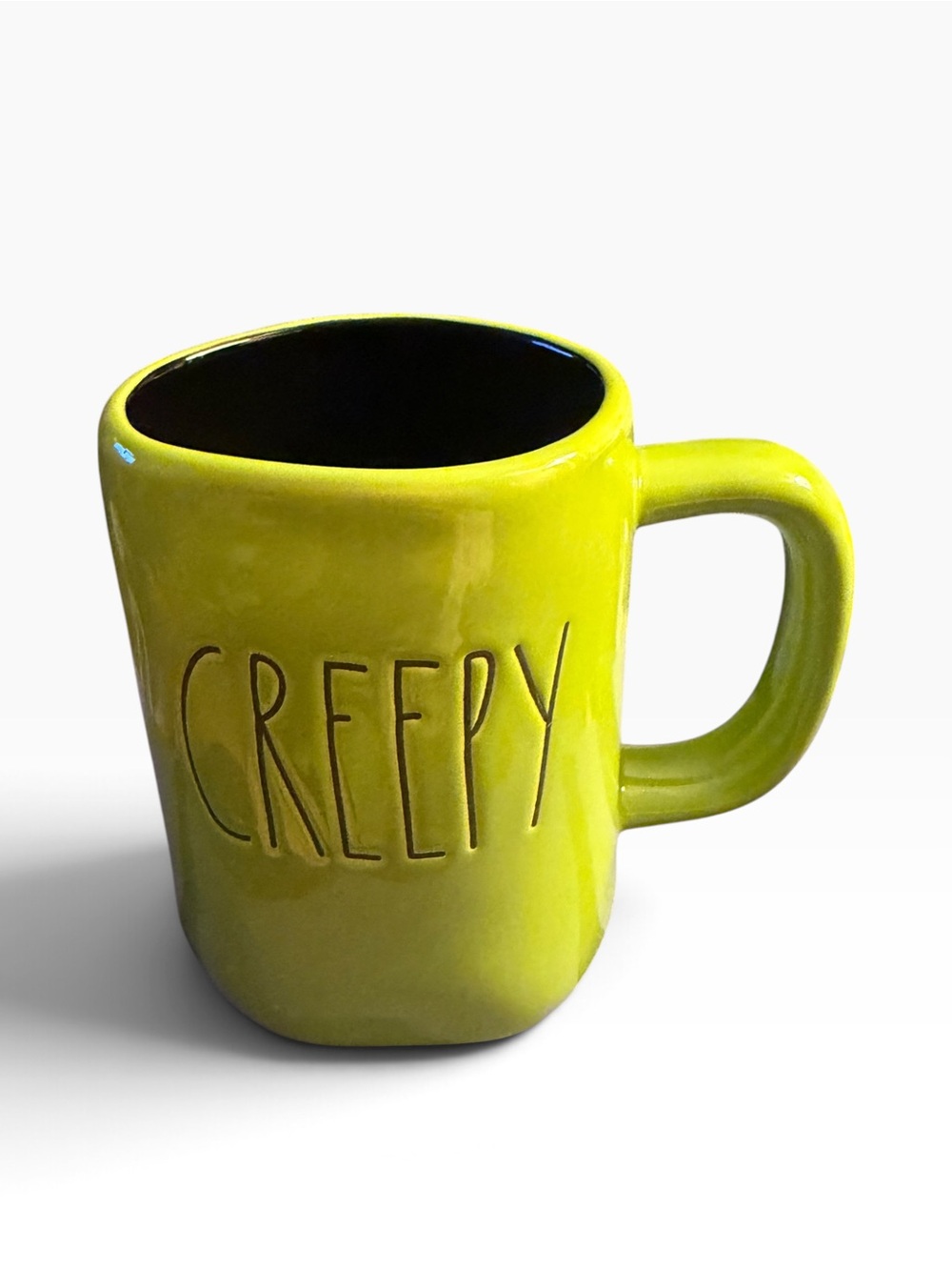 NWOT Creepy Green Rae Dunn Halloween  Mug